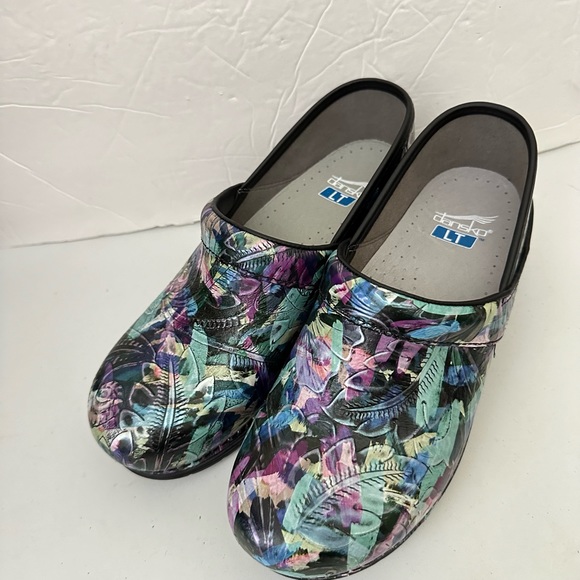 Dansko LT Pro Tooled Watercolor Size 38 New - Picture 3 of 10